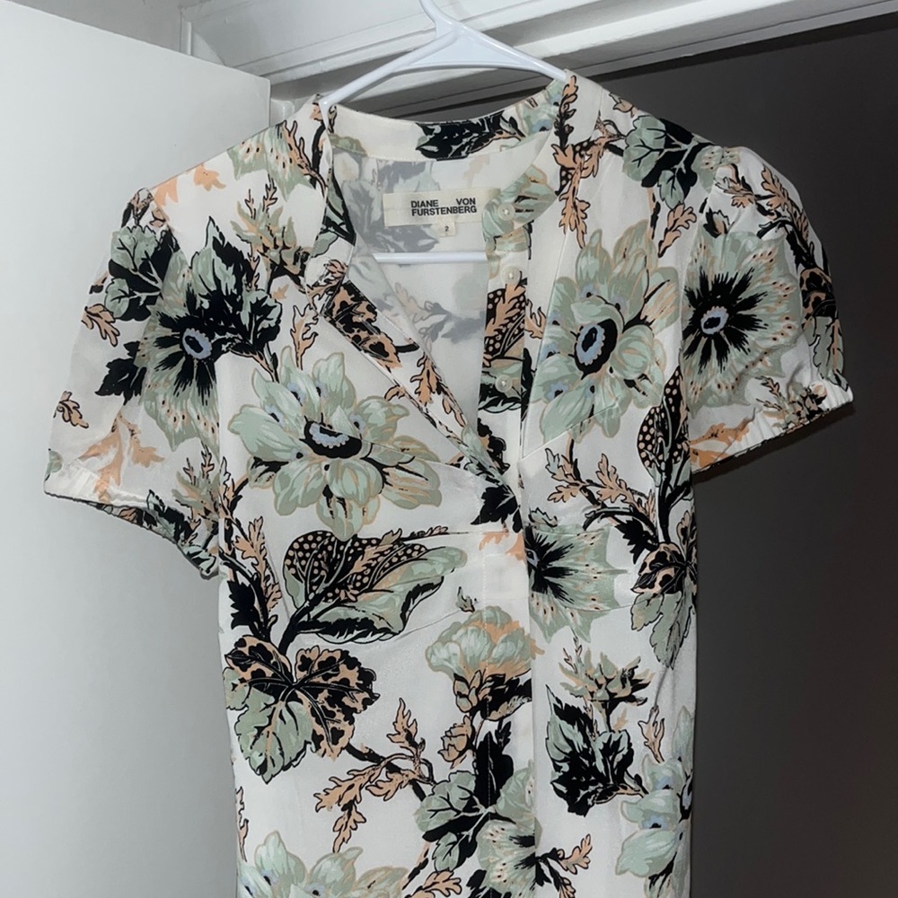 DVF mini dress
